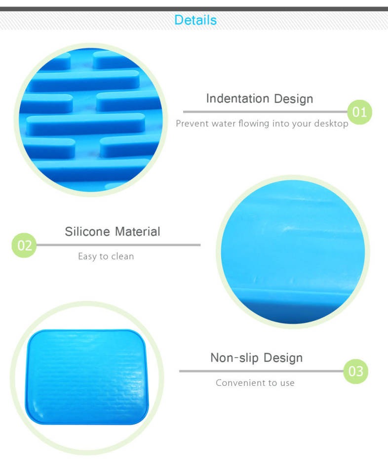 Multipurpose Silicone Flexible Non-slip Heat Resistant Mat