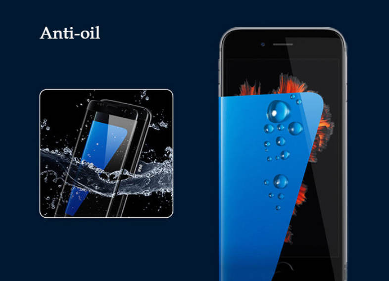 Gocomma Tempered Glass Screen Protective Film for iPhone 7 0.26mm 2.5D 9H Explosion-proof Protector