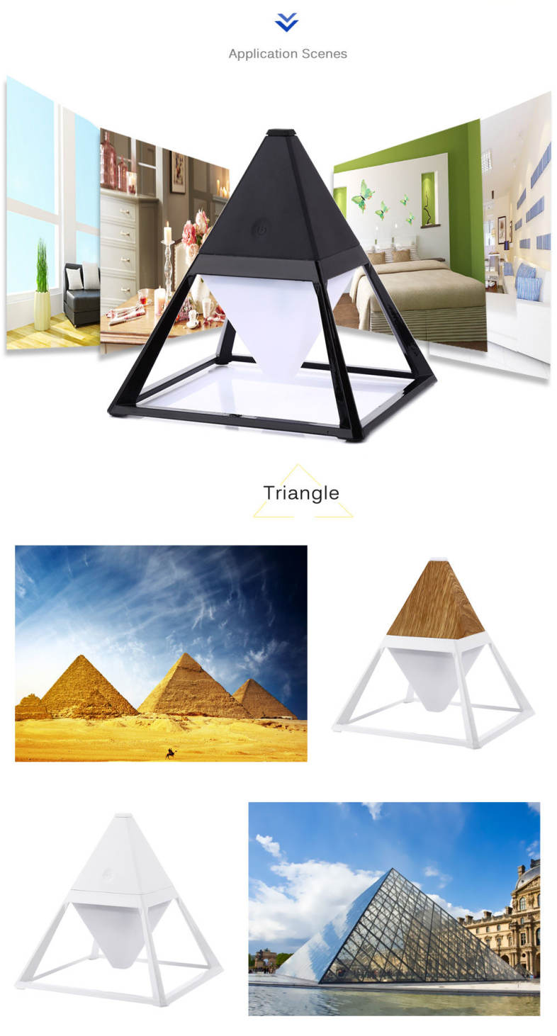 GXDiffuser AC 100 - 240V 4W Creative USB Rechargeable LED Desk Light Touch Dimmable Table Lamp