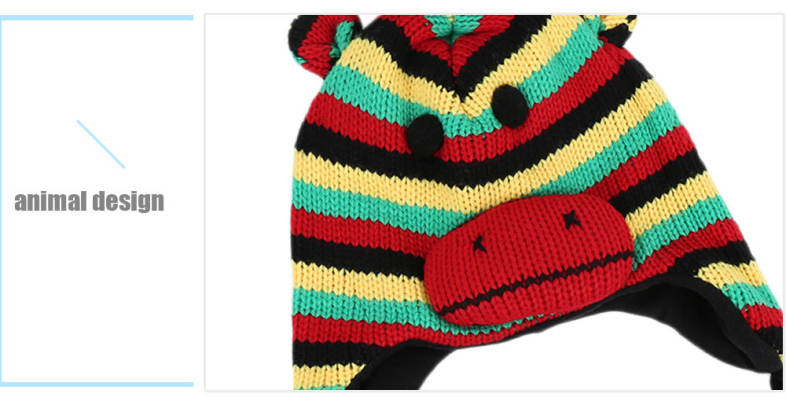 QULEXING Cute Animal Design Knitted Child Hat