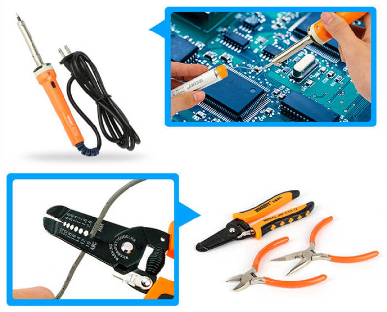 JAKEMY JM - P15 17 in 1 Professional Soldering Iron Suit for Networking Issue