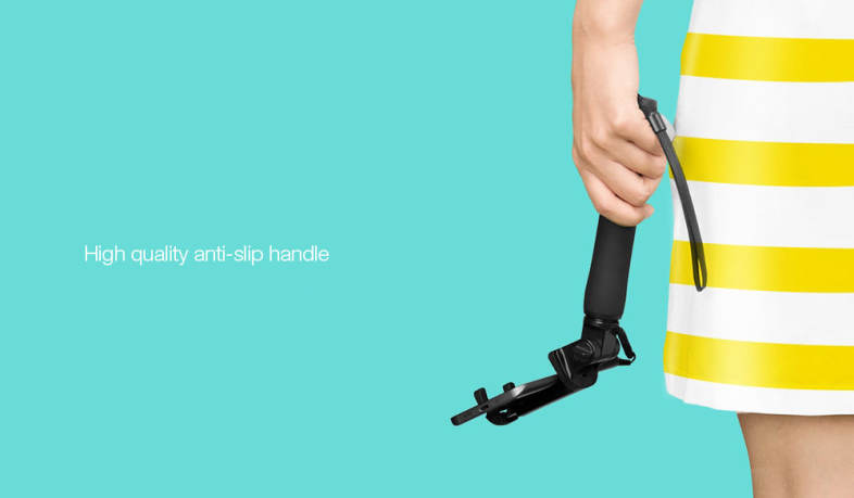 Original Xiaomi Wire Control Selfie Stick Monopod Camera Shutter 270 Degree Rotation