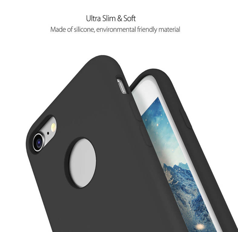 ROCK Soft Touch Flexible Silicone Back Case for iPhone 7