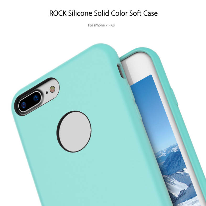 ROCK Soft Touch Flexible Silicone Back Case for iPhone 7 Plus