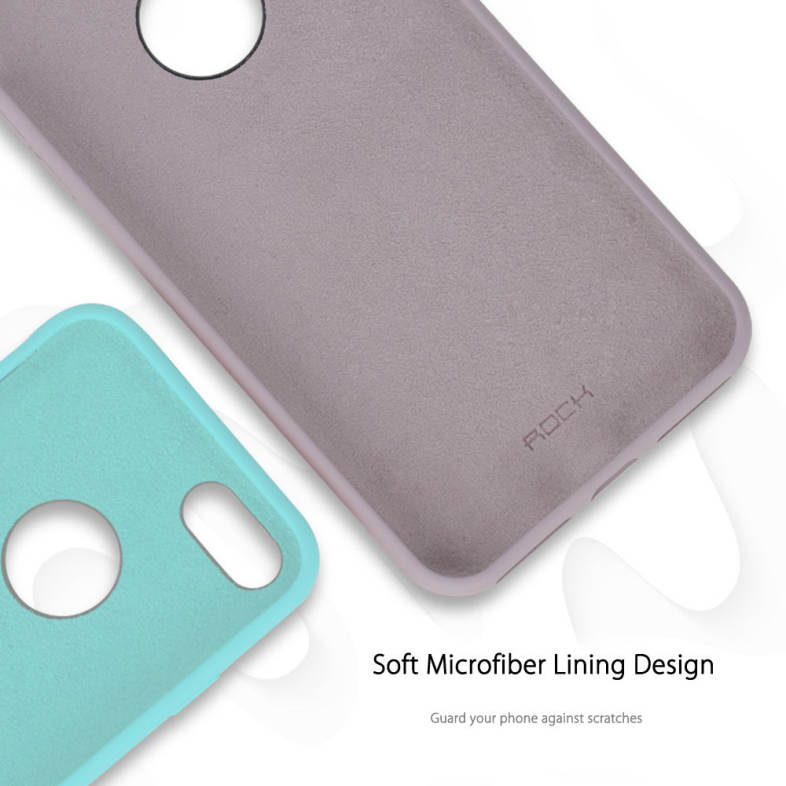ROCK Soft Touch Flexible Silicone Back Case for iPhone 7 Plus