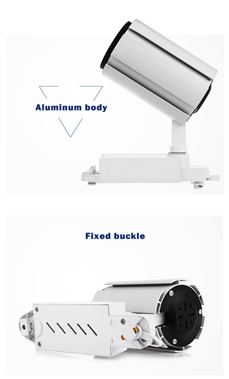 AC 85 - 265V 20W 1800LM COB LED Spotlight Track Lamp Clothing Store Ceiling Wall Light