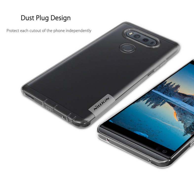 NILLKIN Natural Series Soft TPU Transparent Protective Skin for LG V20