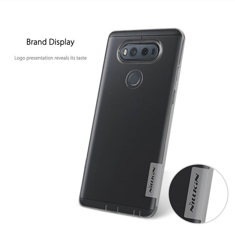 NILLKIN Natural Series Soft TPU Transparent Protective Skin for LG V20
