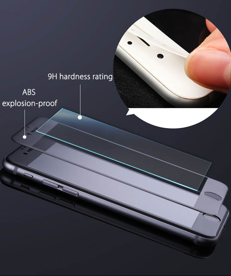 Mcdodo 3D Anti-blue Soft Edge Full Screen Tempered Glass Film for iPhone 7