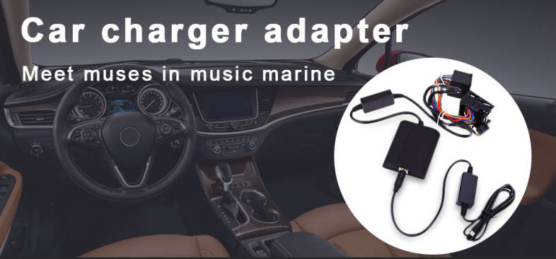 WT - IP5 17 Pin Car Charger Adapter for BMW Vehicle MP3 Player Digital CD Box