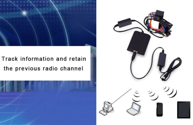 WT - IP5 17 Pin Car Charger Adapter for BMW Vehicle MP3 Player Digital CD Box