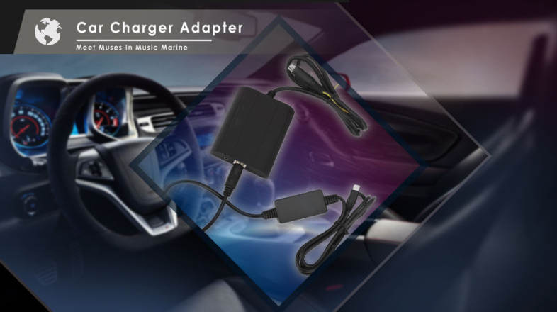 WT - IP5 Car Charger Adapter for Volvo SC Vehicle MP3 Player Digital CD Box