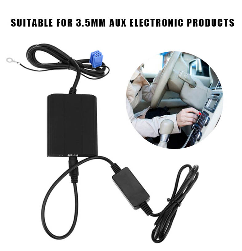 WT - IP5 8 Pin Car Charger Adapter for Volkswagen Vehicle MP3 Player Digital CD Box