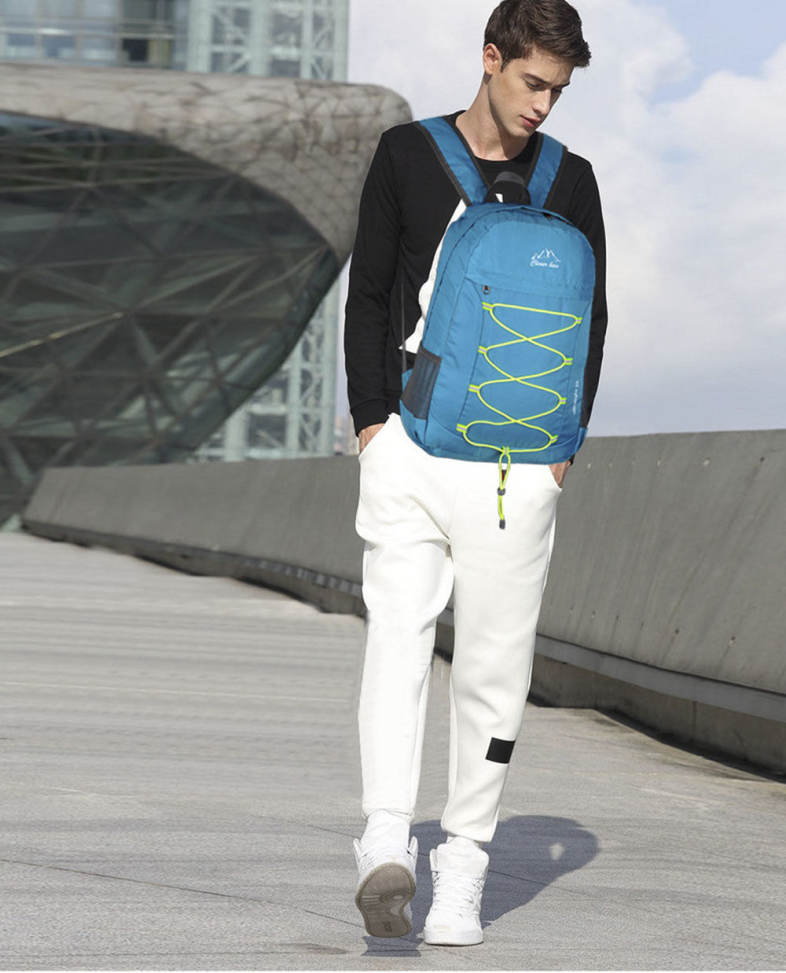 CLEVERBEES Outdoor Waterproof Foldable Hiking Running Backpack