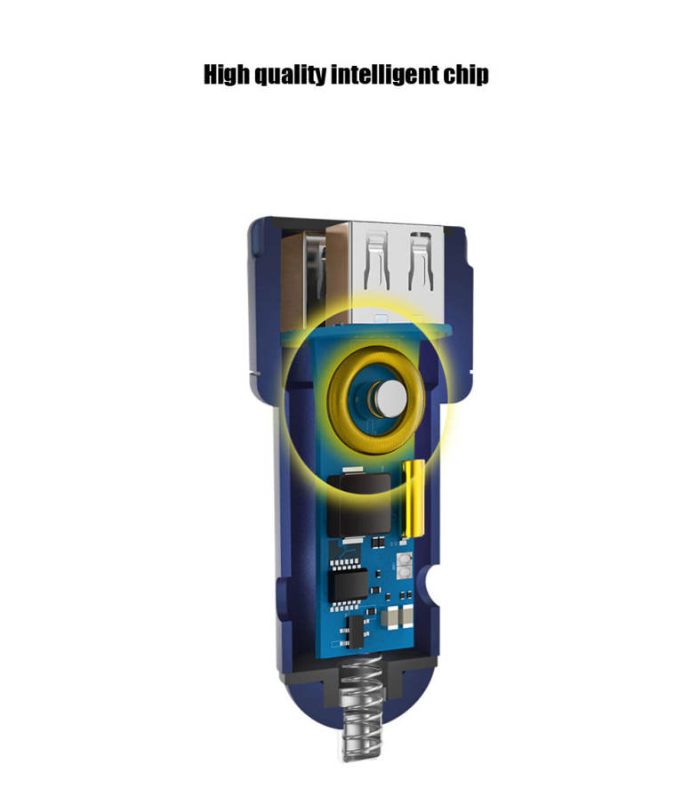 CAFELE Dual USB Luminous 5V 3.4A Quick Charging Car Charger
