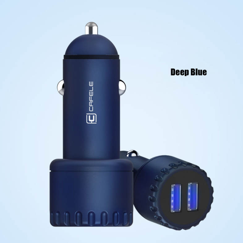 CAFELE Dual USB Luminous 5V 3.4A Quick Charging Car Charger