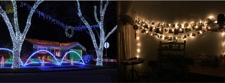 HQYG - 02 30CM 50 LEDs Battery Powered Copper String Light Water Resistant Decorative Lamp with Remote Control