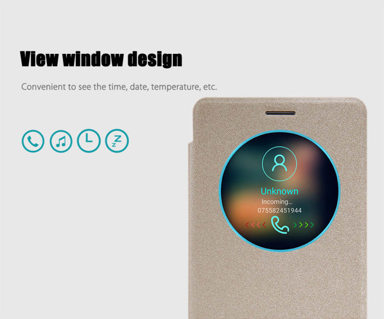 NILLKIN Sparkle Series View Window Protective Cover for Xiaomi Max