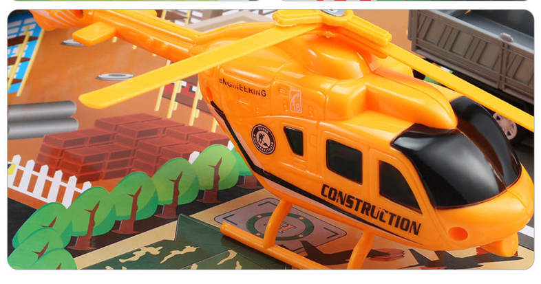 Xiongfengda Children Alloy 1:60 Scale Simulation Construction Set Vehicle Model Toy