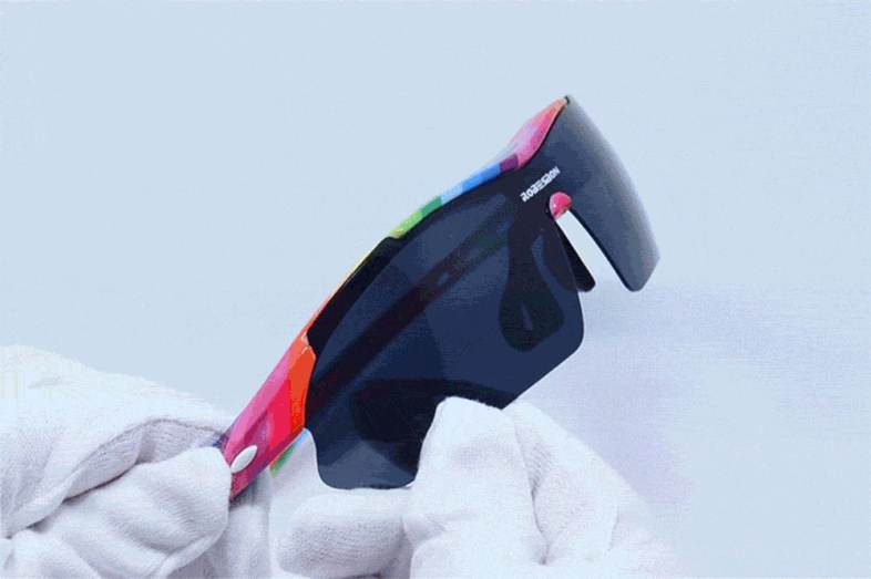 Robesbon Polarized Windproof Cycling Sunglasses Bike Goggles Eyewear with Myopia Frame