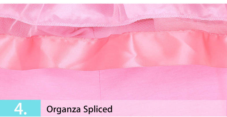 Sweet Girls Organza Bowknot Ruffle Two Piece Set