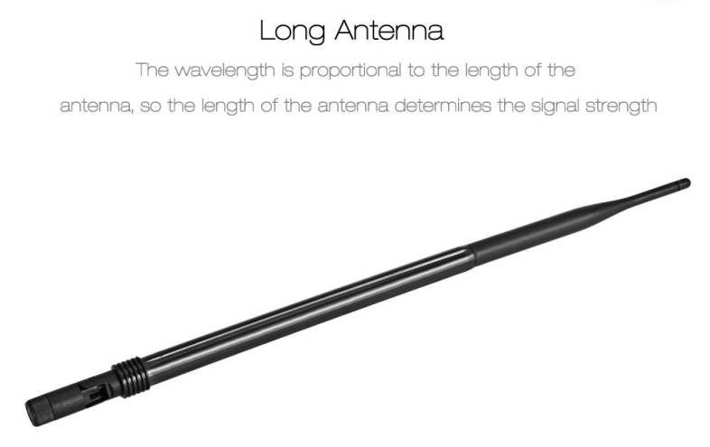 EDUP EP - AB001 10dBi 2.4GHz WiFi Wireless Omnidirectional High Gain Antenna with Magnetic Base