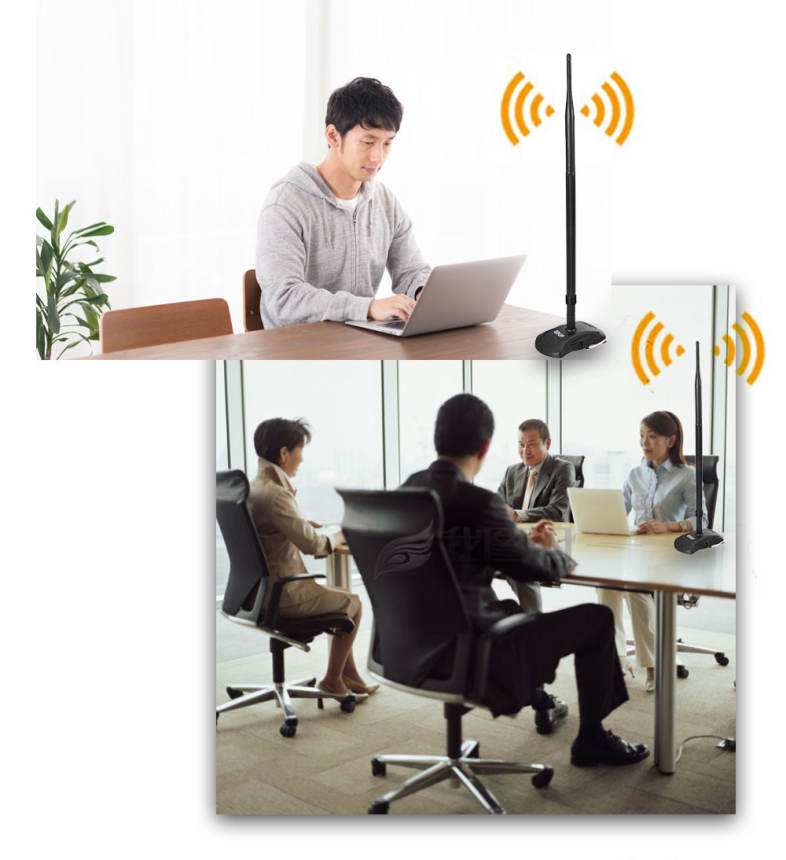 EDUP EP - AB001 10dBi 2.4GHz WiFi Wireless Omnidirectional High Gain Antenna with Magnetic Base