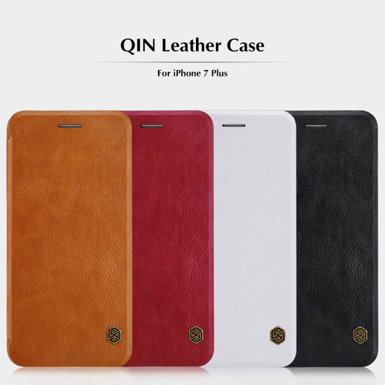 NILLKIN Q - LC QIN Series PU Leather Protective Skin for iPhone 7 Plus