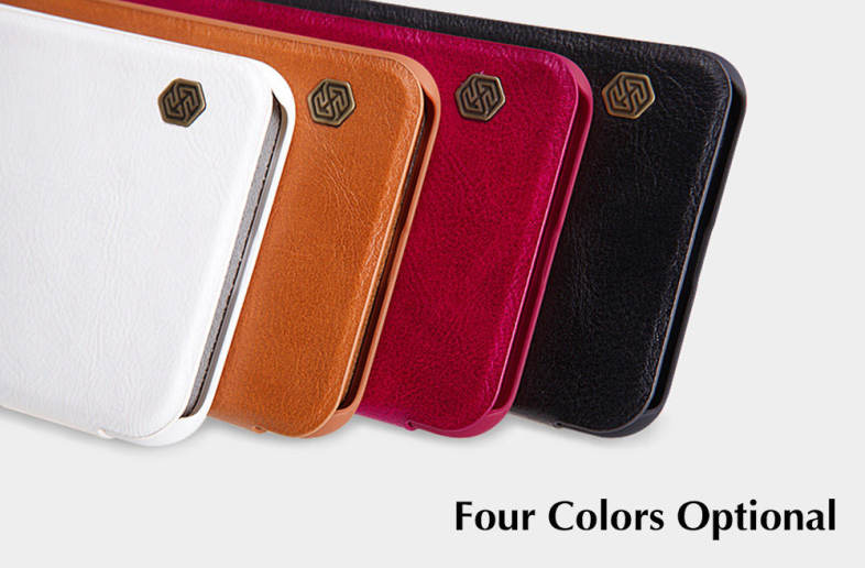 NILLKIN Q - LC QIN Series PU Leather Protective Skin for iPhone 7 Plus