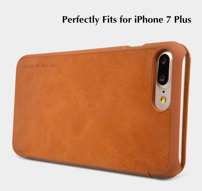 NILLKIN Q - LC QIN Series PU Leather Protective Skin for iPhone 7 Plus