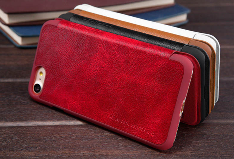 NILLKIN Q - LC QIN Series PU Leather Protective Skin for iPhone 7
