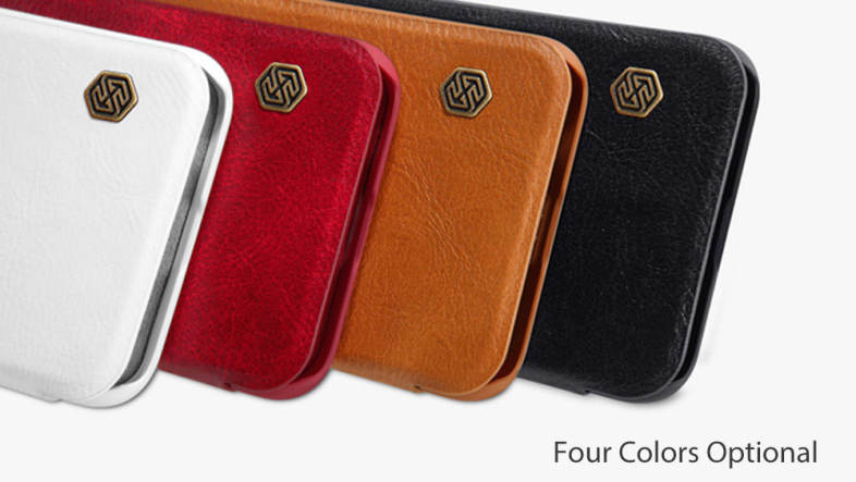 NILLKIN Q - LC QIN Series PU Leather Protective Skin for iPhone 7