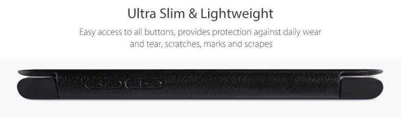 NILLKIN Q - LC QIN Series PU Leather Protective Skin for iPhone 7
