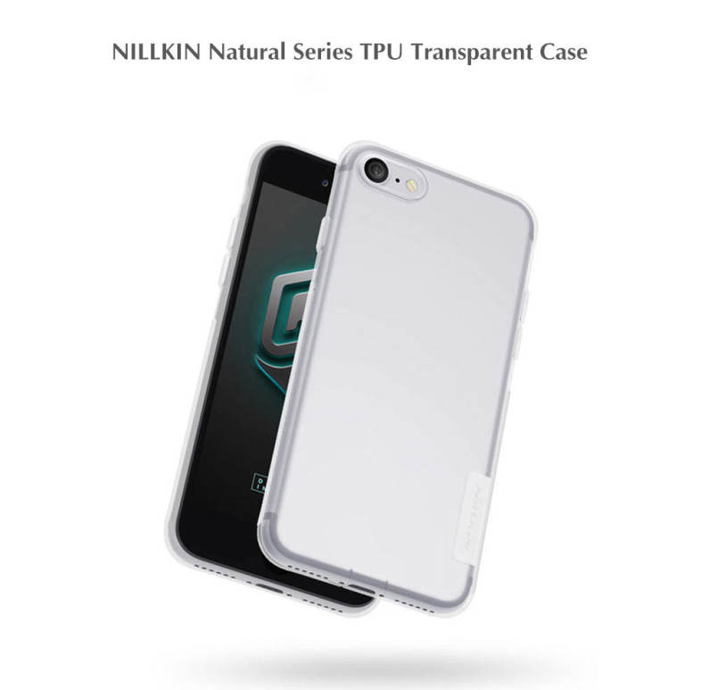 NILLKIN Natural Series Soft TPU Transparent Protective Skin for iPhone 7