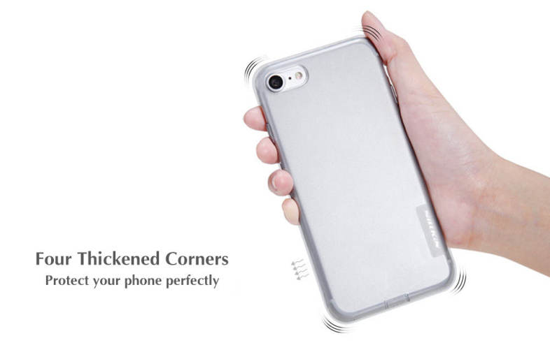 NILLKIN Natural Series Soft TPU Transparent Protective Skin for iPhone 7