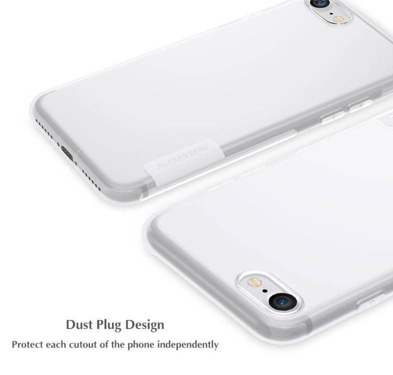 NILLKIN Natural Series Soft TPU Transparent Protective Skin for iPhone 7