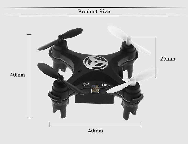 YUXIANG A5W Mini Remote Control Drone WiFi FPV 0.3MP CAM 2.4GHz 4CH 6-axis Gyro Altitude Hold RTF