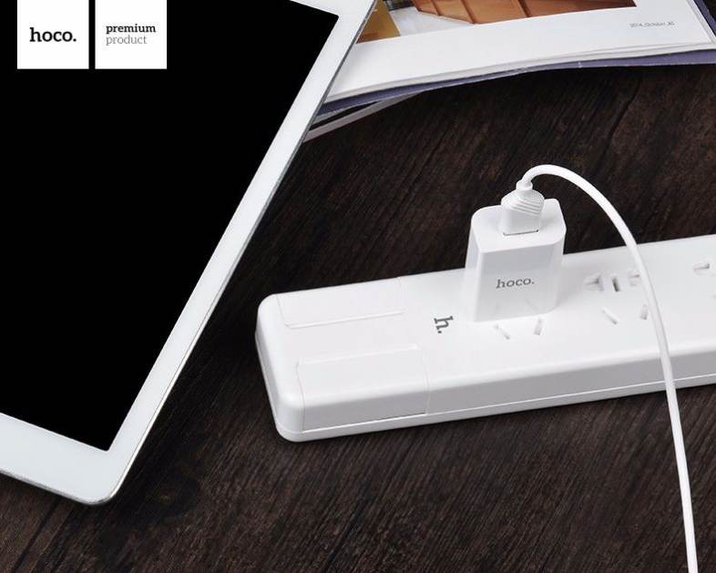 HOCO C10 Single USB Output Smart Charging Adapter