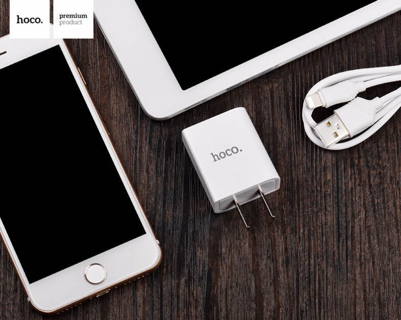HOCO C10 Single USB Output Smart Charging Adapter
