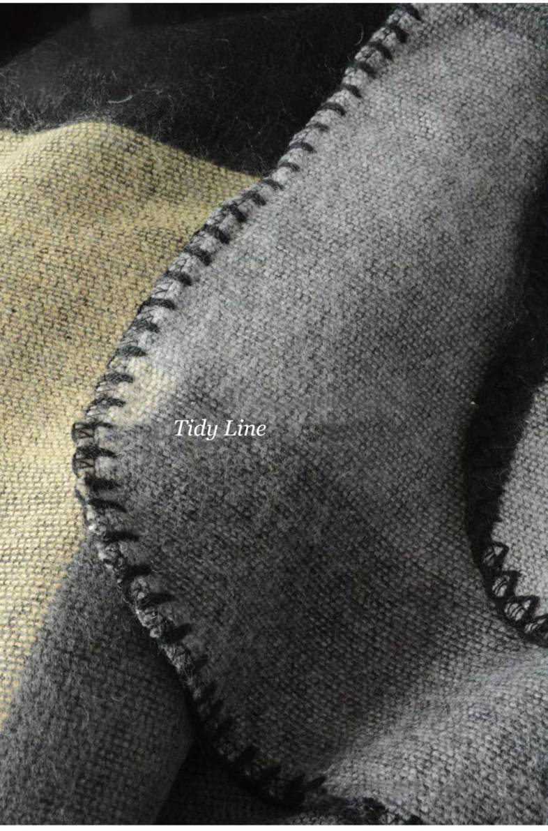 Fashionable Color Block Cloak Design Warm Scarf for Women