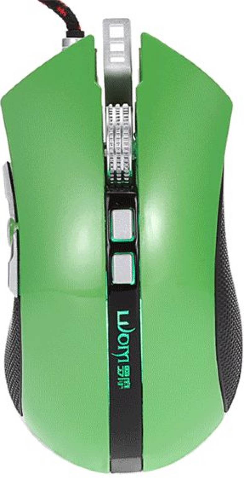 LUOM G60 Wired Nine Buttons Gaming Mouse Game Peripherals with LED for PC Laptop Computer