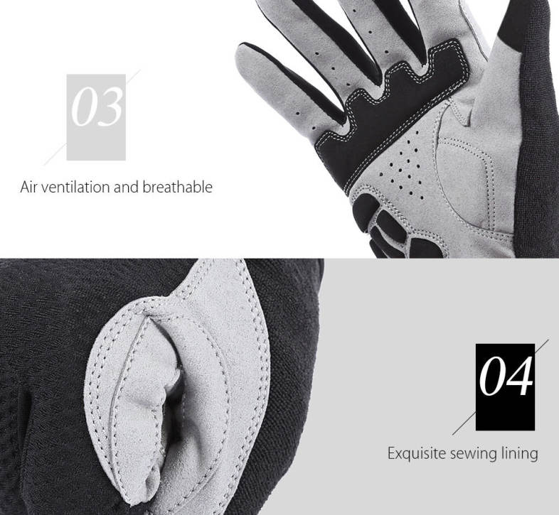 GUB 2025 Paired Touch Screen Cycling Warm Full Finger Gloves Unisex Outdoor Sport Bike Riding
