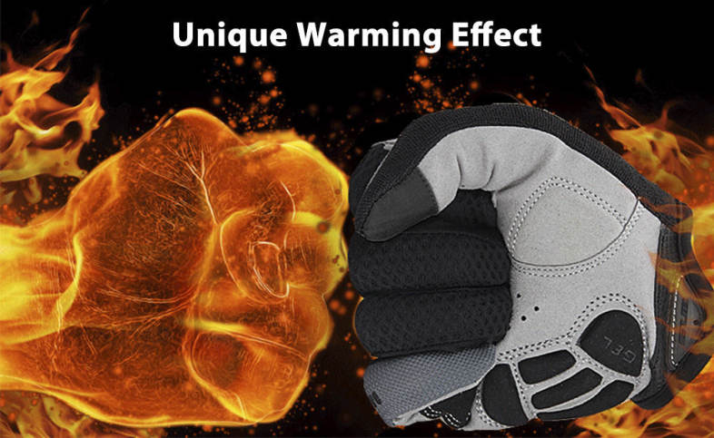 GUB 2025 Paired Touch Screen Cycling Warm Full Finger Gloves Unisex Outdoor Sport Bike Riding