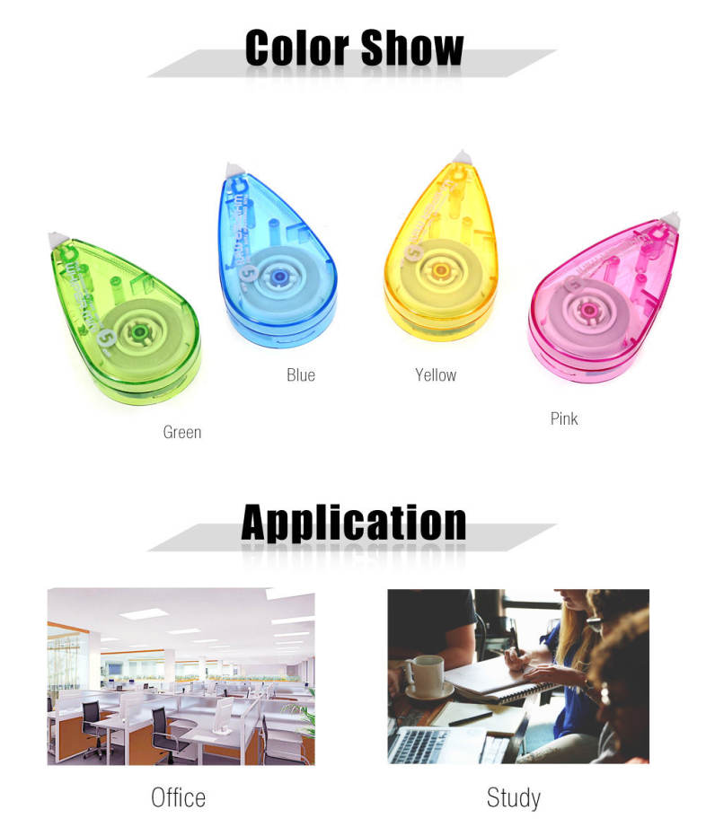PLUS WH - 505 Whiper Mini Roller Non-toxic Corrective Tape 5MM Office Accessory