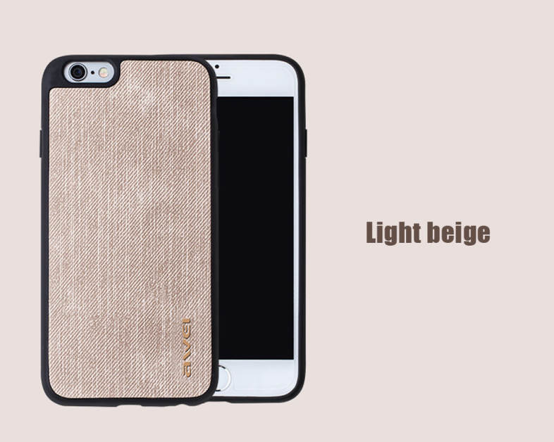 Awei FB - 6S Jeans TPU Back Cover Case for iPhone 6 / 6S 4.7 inch