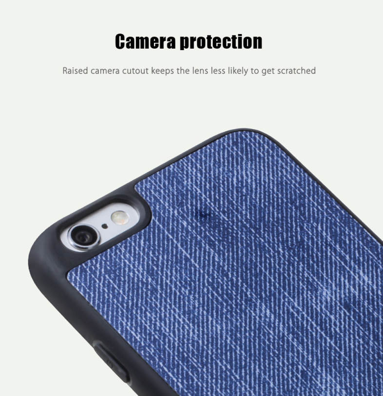 Awei FB - 6S Jeans TPU Back Cover Case for iPhone 6 / 6S 4.7 inch