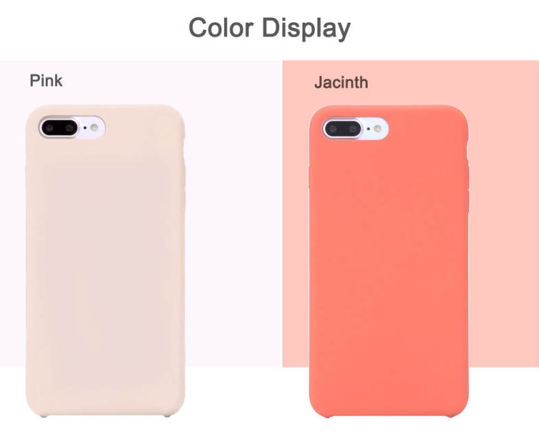 HOCO Original Series Silicone Touch Built-in Iron Sheet Protective PC Skin for iPhone 7 Plus