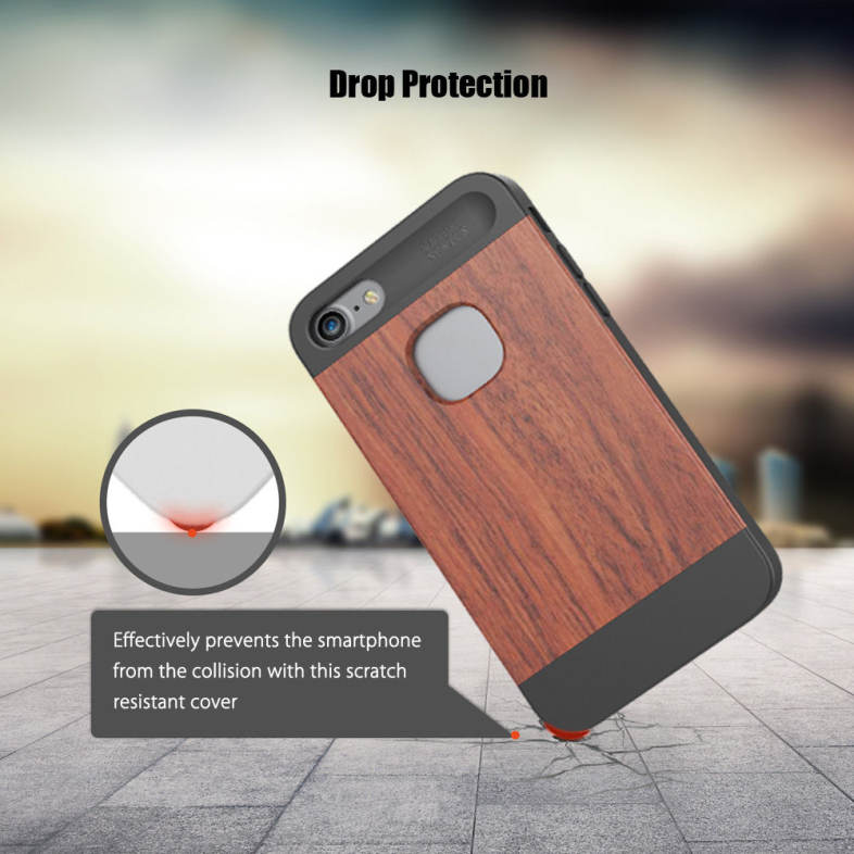 Slicoo SLCS066 Nature Series Wood Slim Protective Skin for iPhone 7