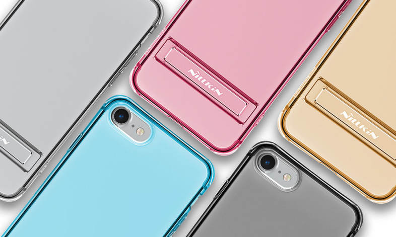 NILLKIN Crashproof II Transparent TPU Protective Shell with Kickstand for iPhone 7
