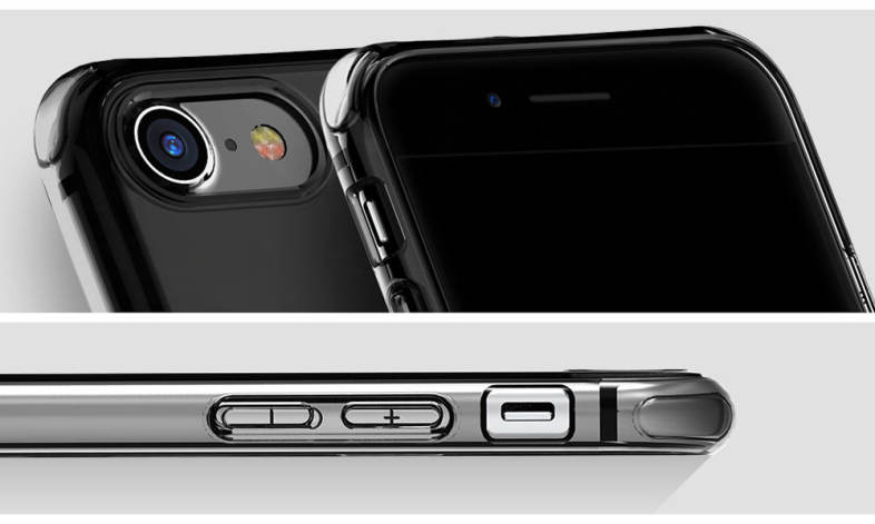 NILLKIN Crashproof II Transparent TPU Protective Shell with Kickstand for iPhone 7